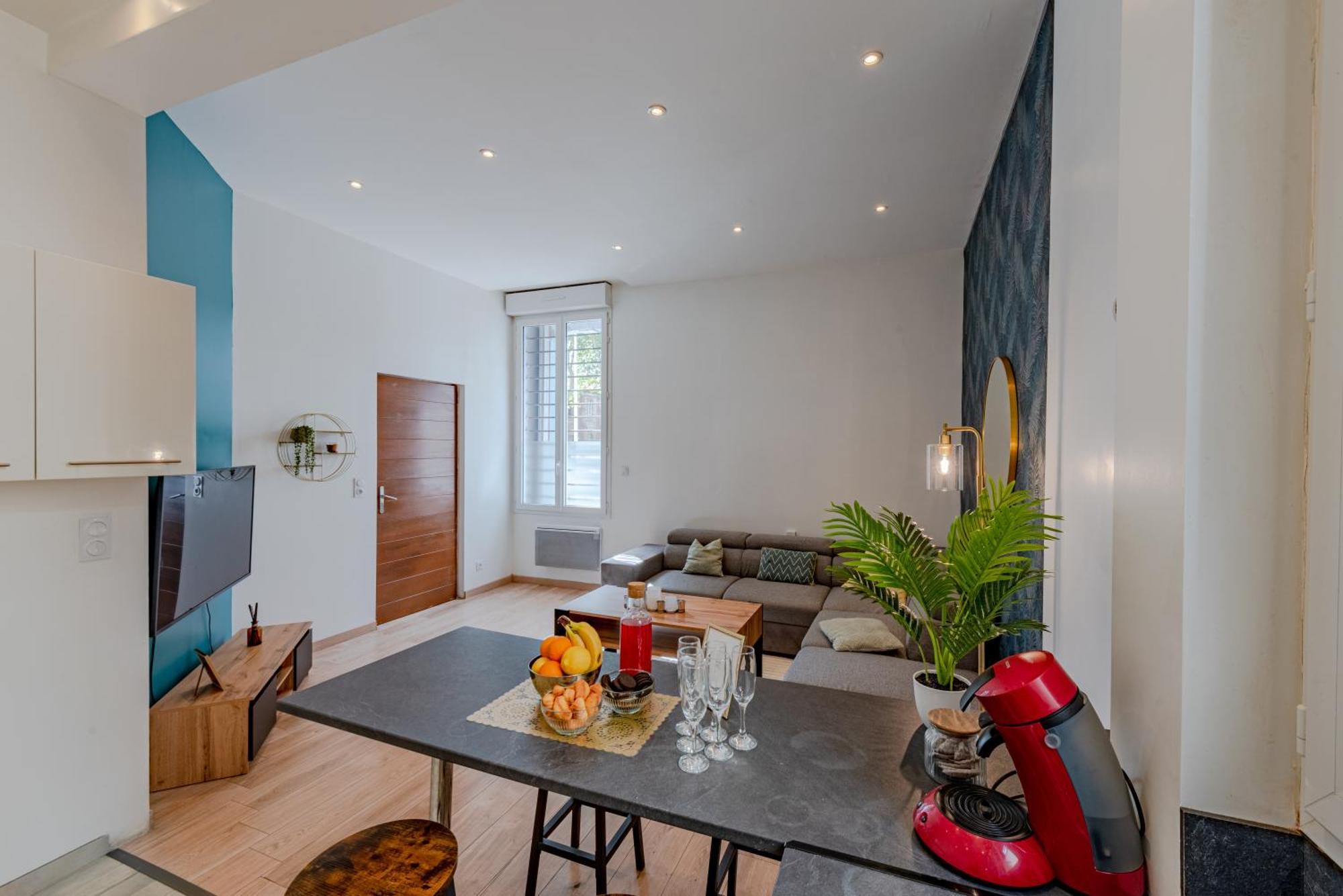 Chic Family - Neuf & Moderne - Parking Wifi Centre Ville Gare Tgv - Confort Ideal Famille - Offre Speciale Perpignan Kültér fotó