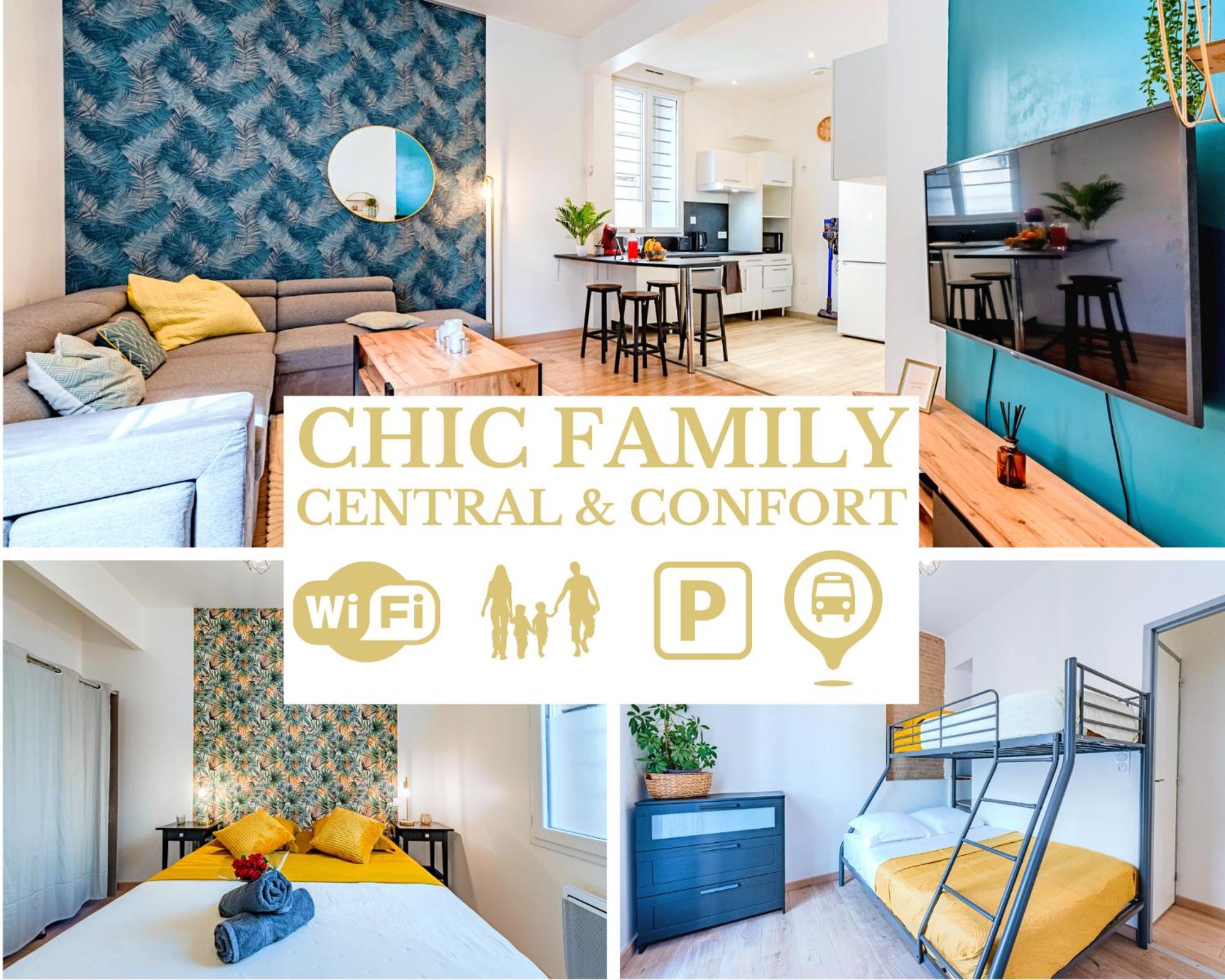 Chic Family - Neuf & Moderne - Parking Wifi Centre Ville Gare Tgv - Confort Ideal Famille - Offre Speciale Perpignan Kültér fotó